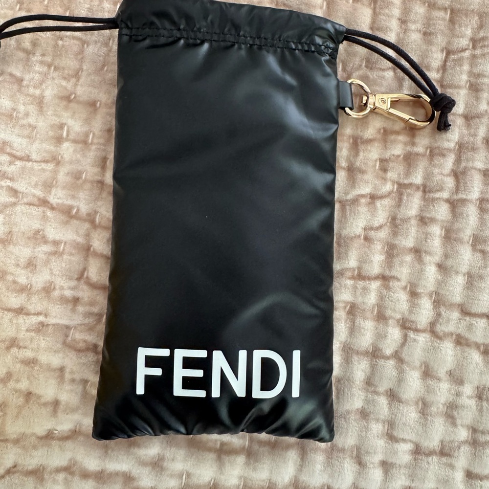 Fendi Roma Brown Tortoise Patterned Sunglasses New - image 6